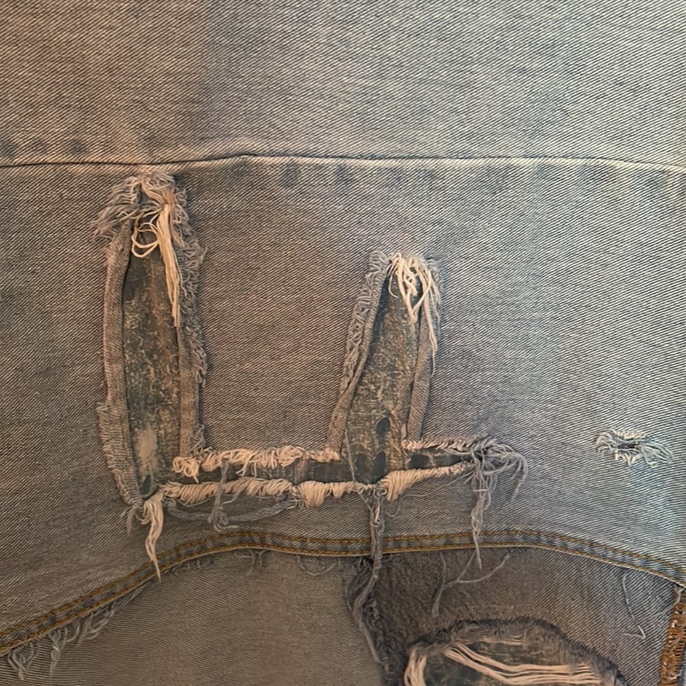 Remake Denim Patch Jacket - image 6